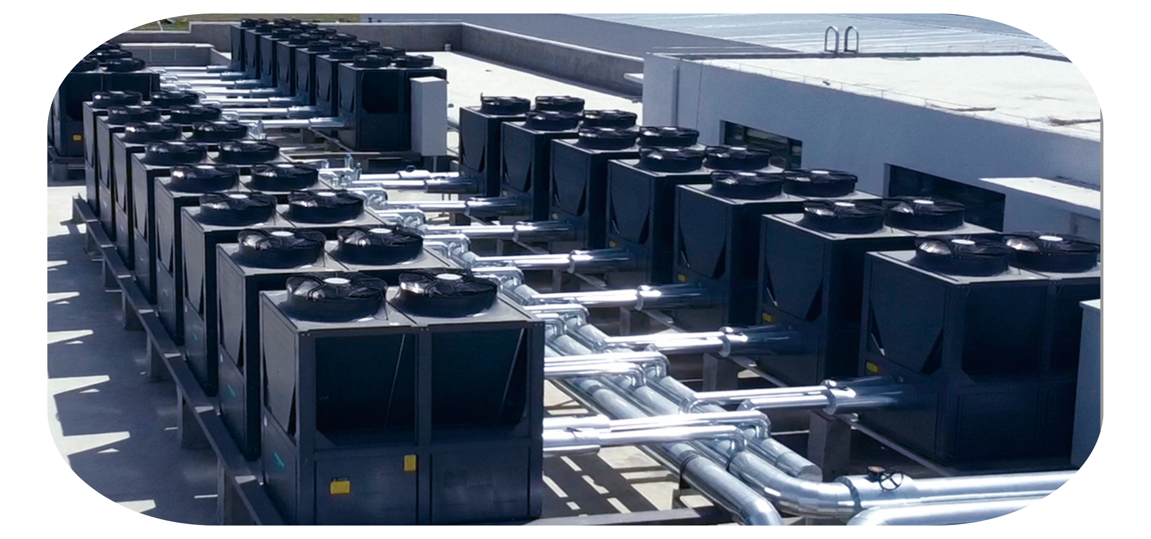 Cold climate air-to-water heat pump Lucht-water-warmtepomp voor koud klimaat