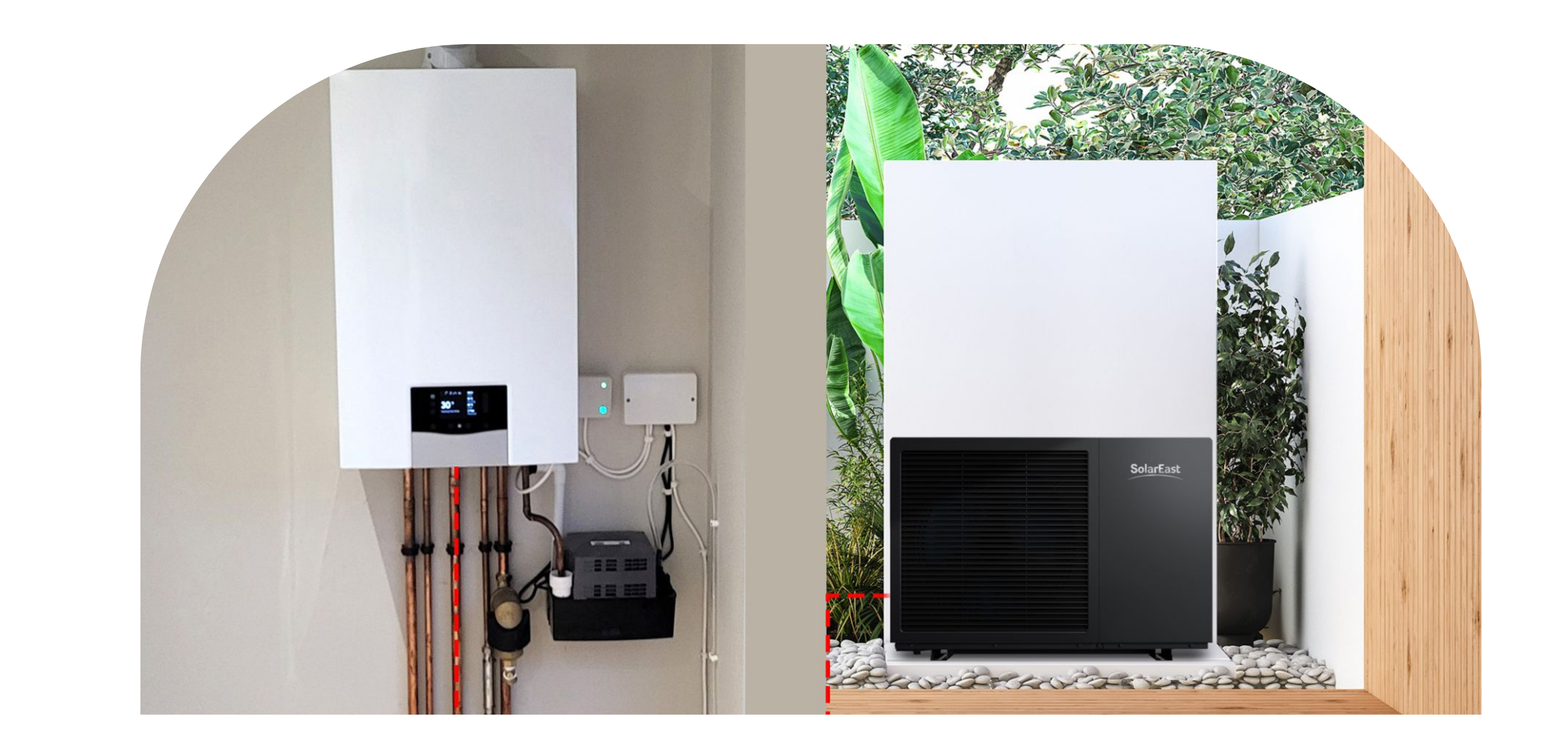 Hybrid heating systems Hybride verwarmingssystemen