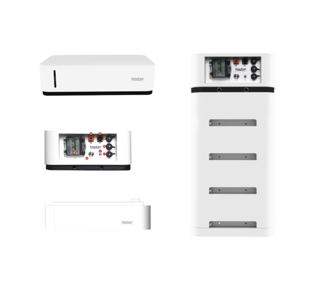 Stack-gemonteerde ESS Energy Storage System -Power Cool-LFP-HV2-serie