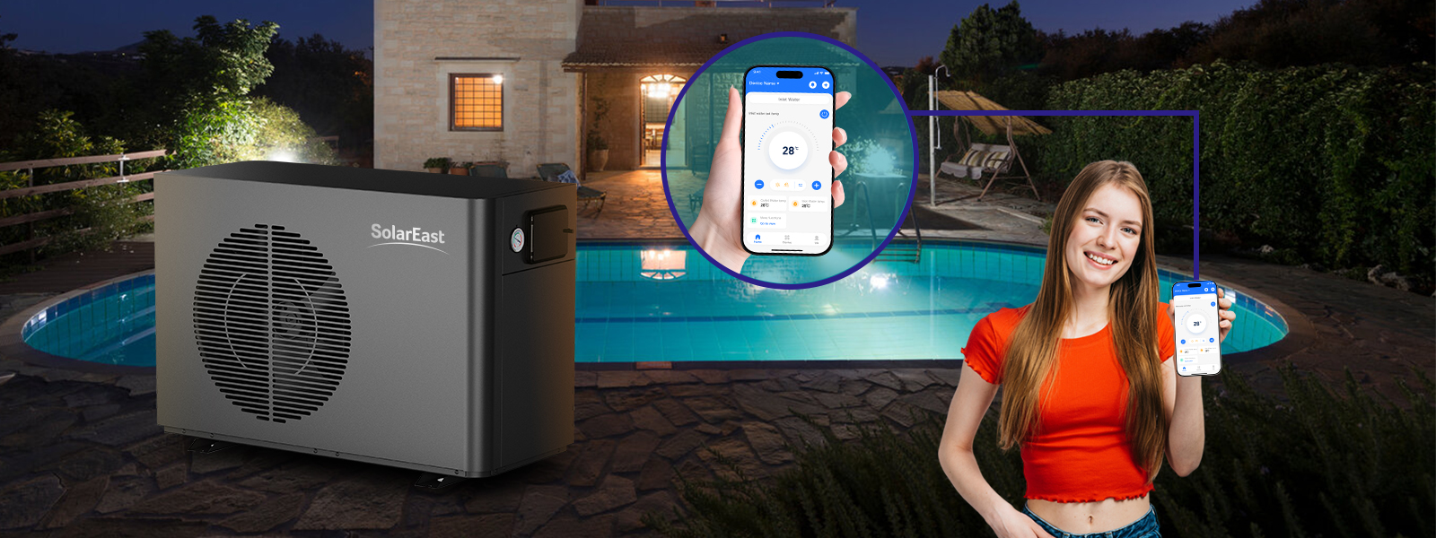 zwembadverwarming warmtepomp